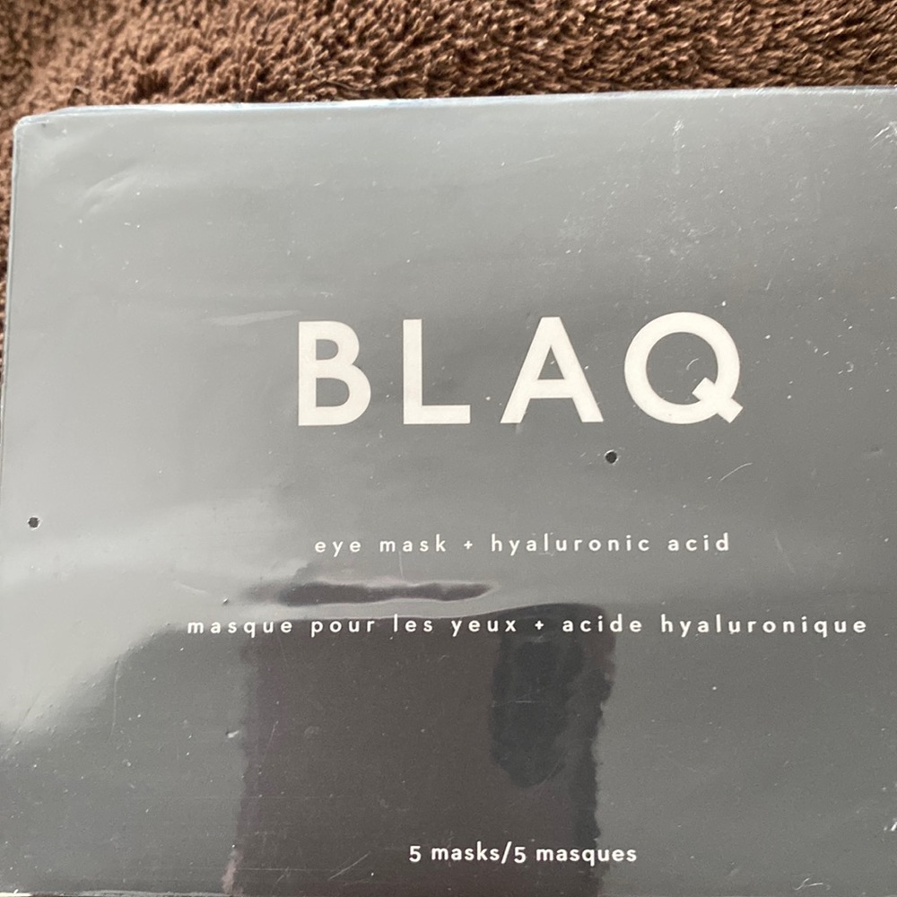 BLAQ hyaluronic eye masks. (5 masks).